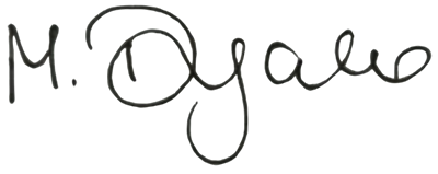 Monika Dyczko - signature